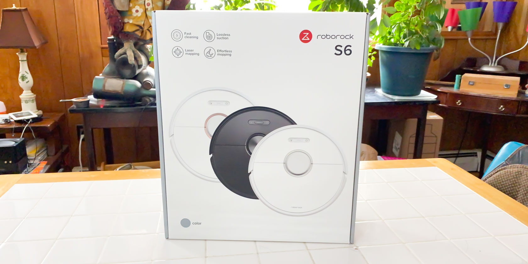 roborock s6 robot vacuum box